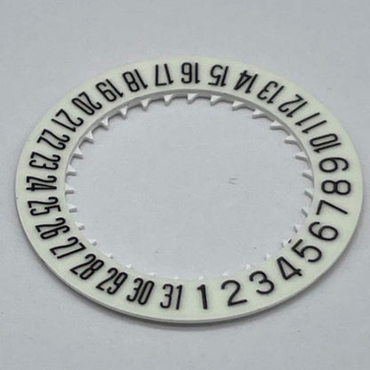 C3 Blue Luminous Date Disk Wheel Fit for NH35 NH36A NH34 Date At 6