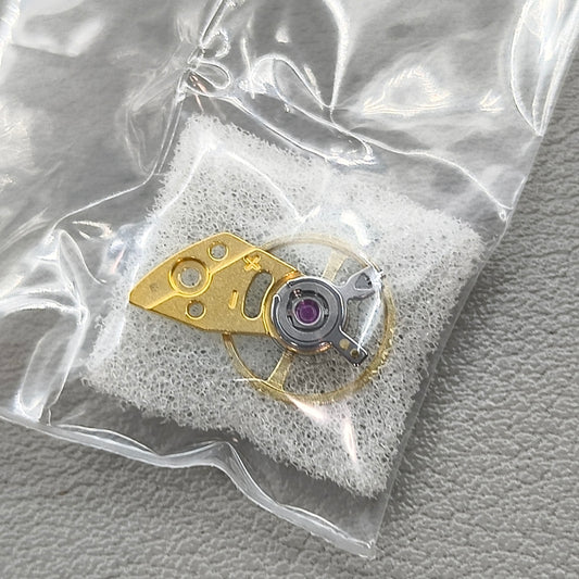 Replacement Golden Complete Balance Wheel with Splint for Miyota 8N24 Movement