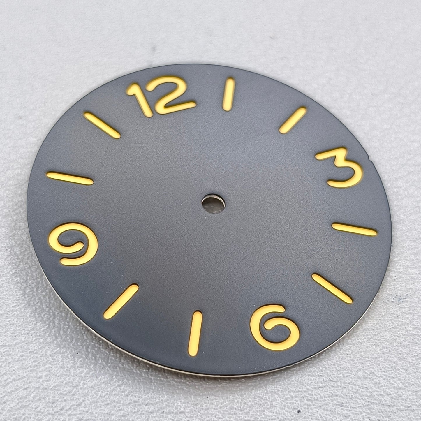 39mm Green Luminous Numberal Watch Dial Suitable for ETA 6497/6498 Movement