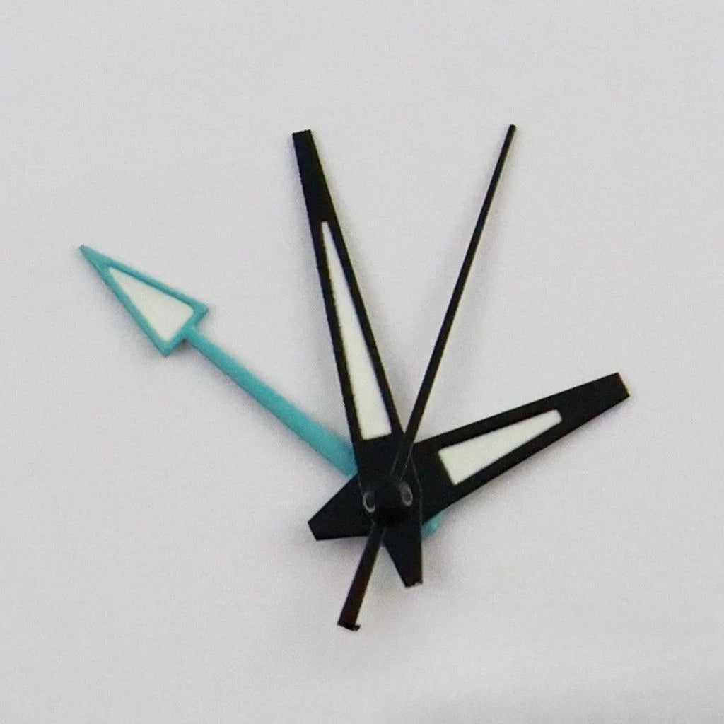 Multicolor 4 Hands Green Luminous Personalized Watch Hand for NH35 NH34A 4R34