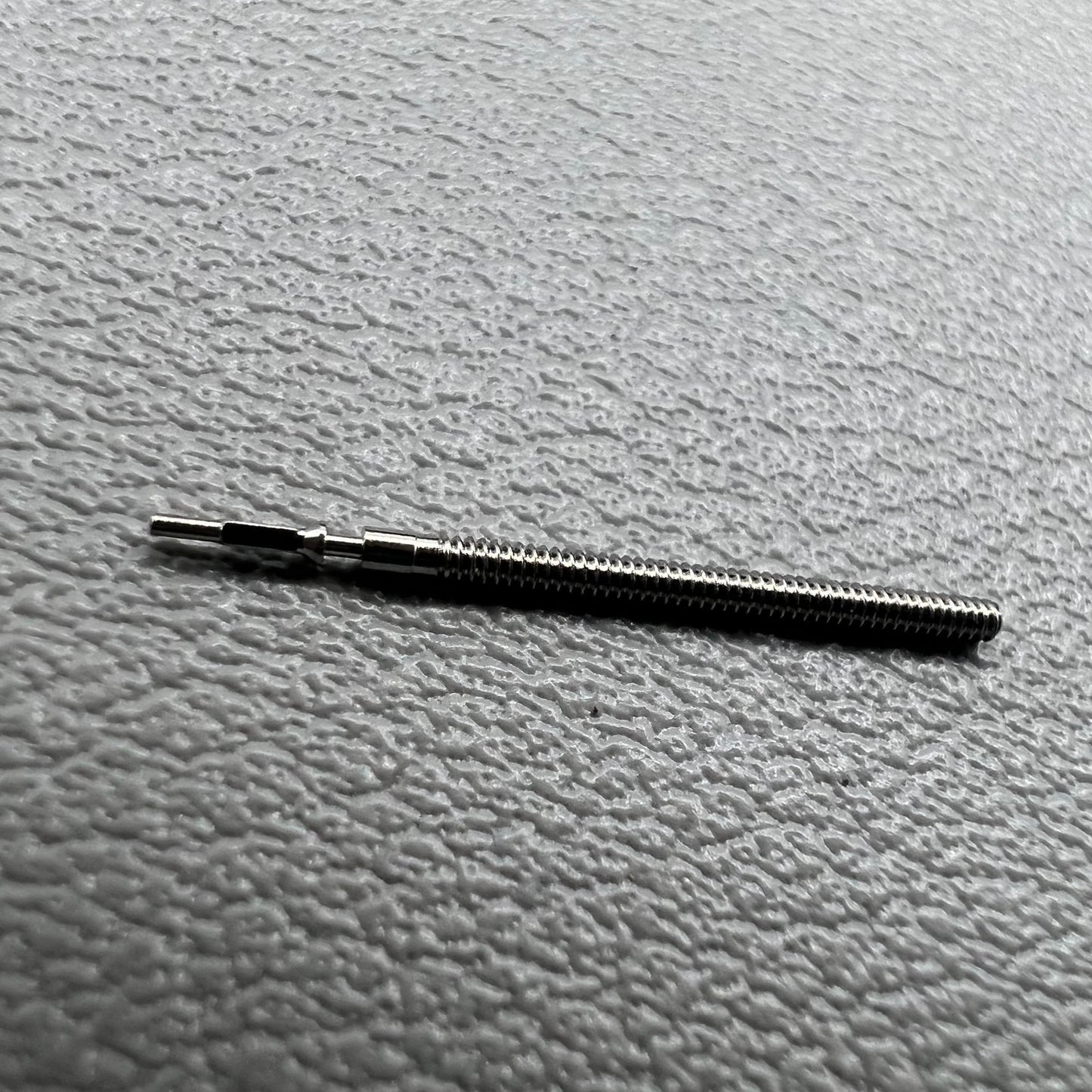 Set of 5 watch winding stems compatible with Ronda 1062/1063/1064/1069 movements for precise time adjustment.