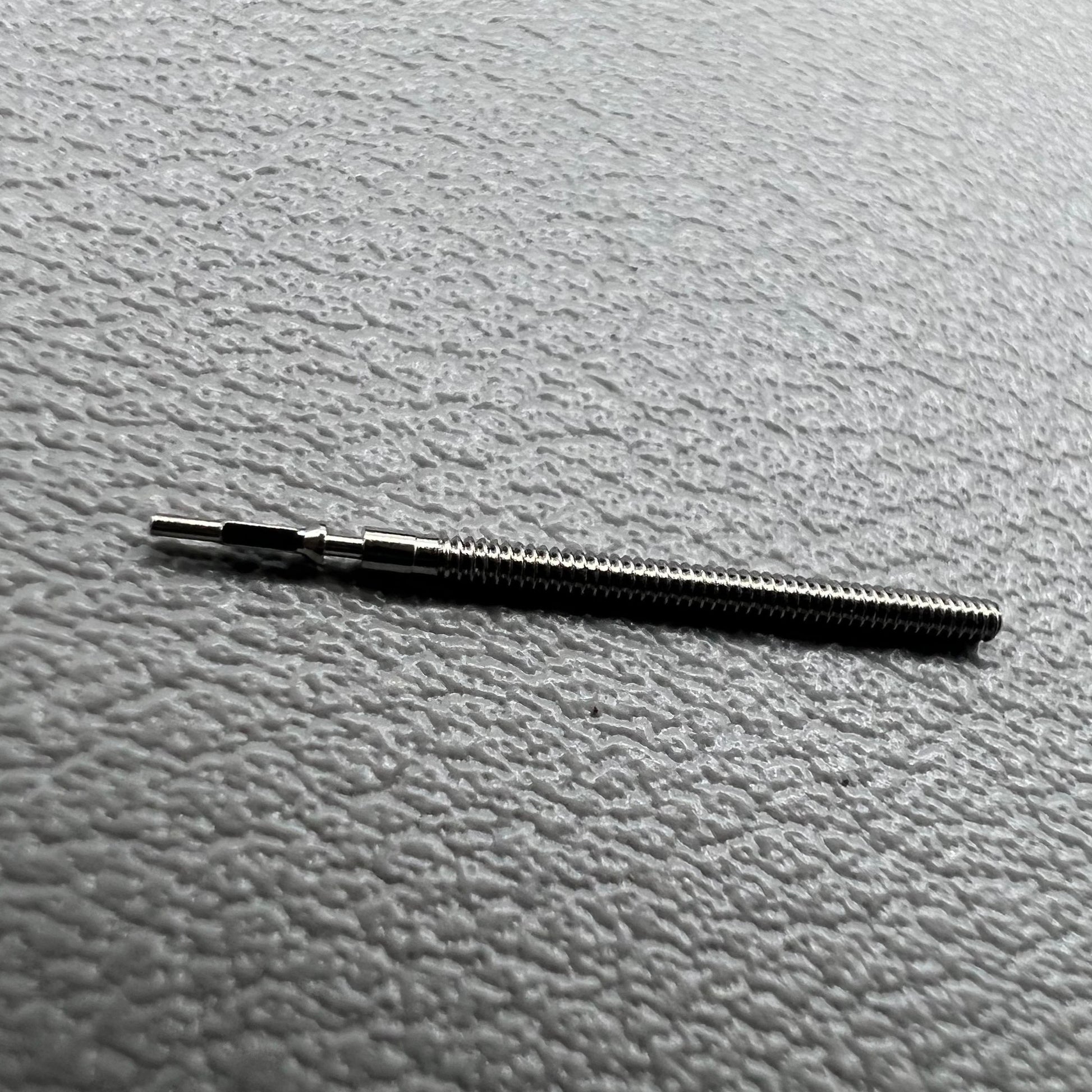 Set of 5 watch winding stems compatible with Ronda 1062/1063/1064/1069 movements for precise time adjustment.