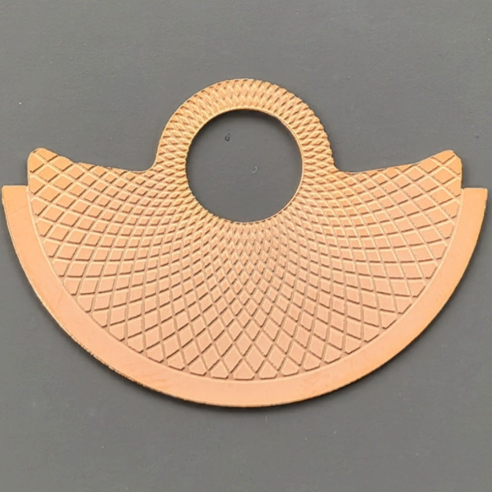 Rose Golden Snake Scale Rotor Oscillating Weight Overlay Fit for NH35 NH36 7S26 4R35