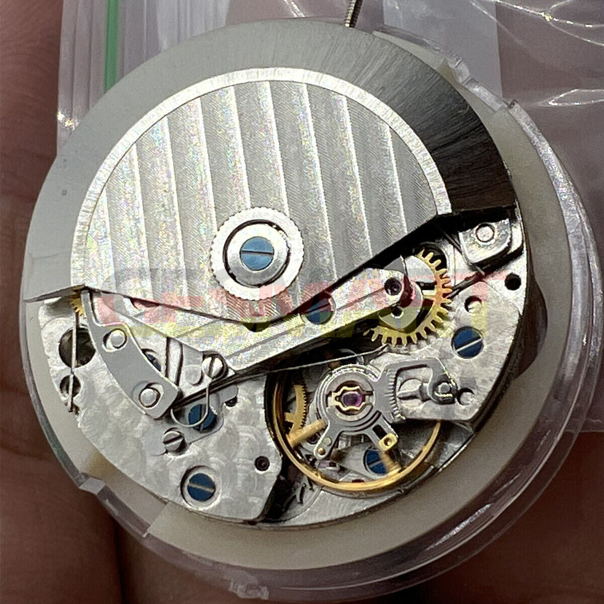 Asian 7750 automatic chronograph watch movement with single calendar, ideal for precise repairs and upgrades.