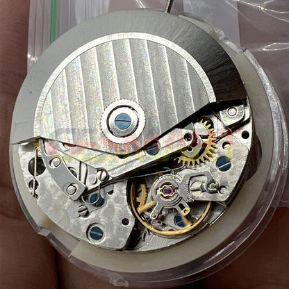 Asian 7750 automatic chronograph watch movement with single calendar, ideal for precise repairs and upgrades.