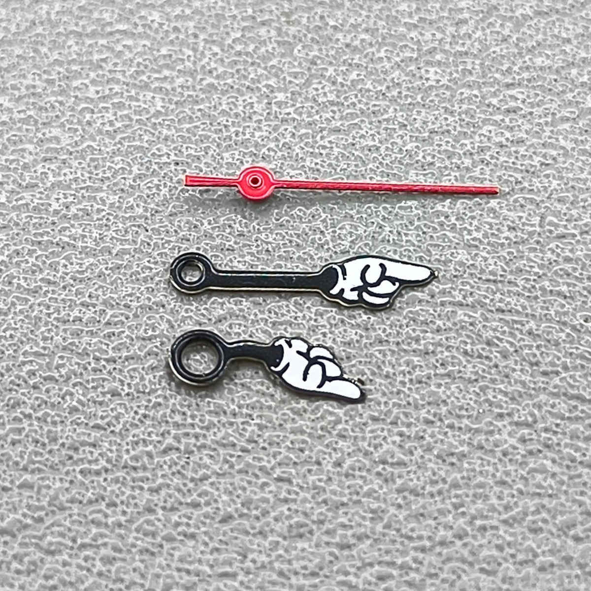 2 Sets Gesture Sign Style Irregular Watch Hands for Miyota 2035 Quartz Movement