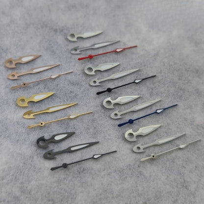Multicolor Trim Green Luminous Watch Hands For NH34 NH35 NH36 4R 7S Movement