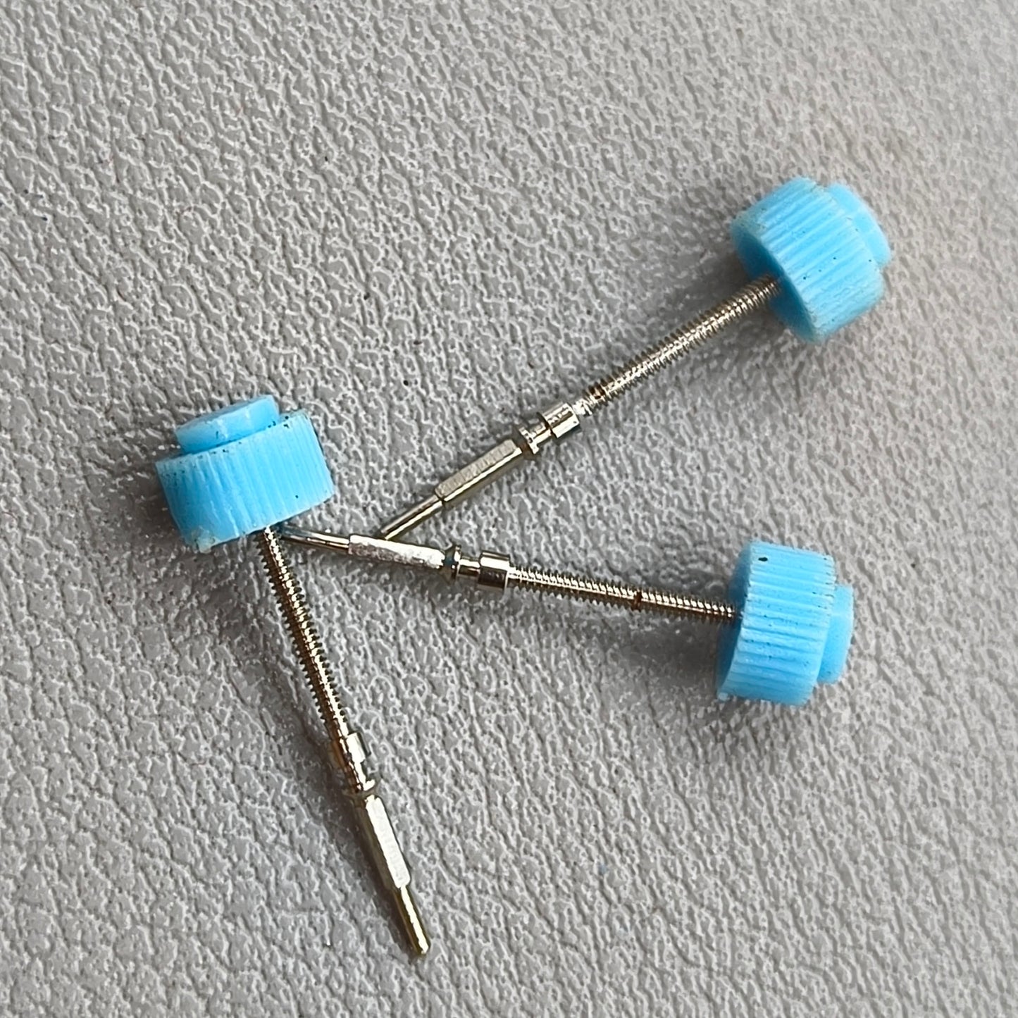 3 PIECES Replacement Swiss Watch Winding Stems for ISA 1198 Movement