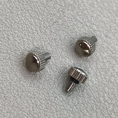 3 PIECES Replacement Watch Crown Generic Fit for 7009 7S26 Movement