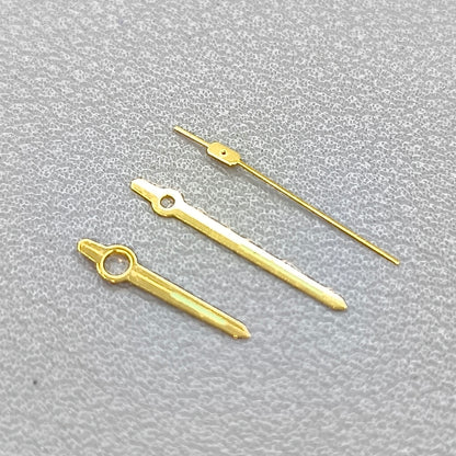 2 Sets Golden Trim Green Luminous Watch Hands for Orient 46941 46943 Movement