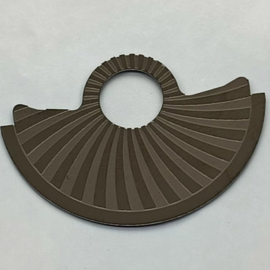 Schwarze schräge Wellen-Metallrotor-Schwinggewichtsauflage, passend für NH35 NH36-Uhrwerk