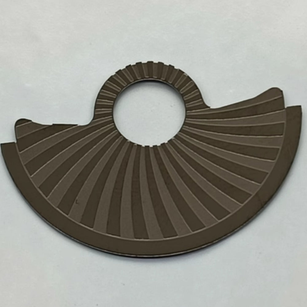 Black Oblique Wave Metal Rotor Oscillating Weight Overlay Fit for NH35 NH36