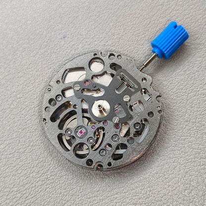 Japan Seiko SII NH72 NH72A  Black Hollow Automatic Movement