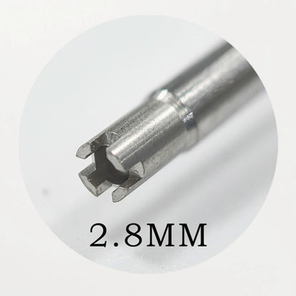 Precision 2.8mm 4-prong bezel cover remover screwdriver for Richard Mille watch repair.