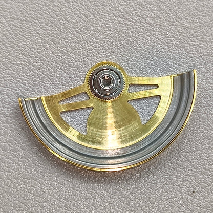 Replacement Modified Golden Hollow S Carved Rotor Oscillating Weight for NH35 NH36