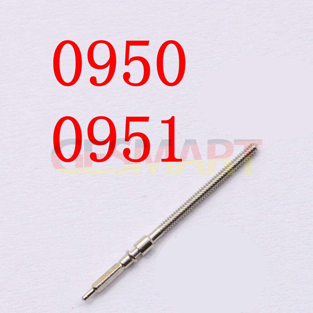 Replacement winding stem for Citizen 0950 0951 watches, compatible spare part for watch repairs.