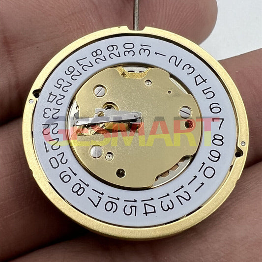 Ronda 5030D 5030.D Quarzuhrwerk, Swiss Made, Datum bei 4