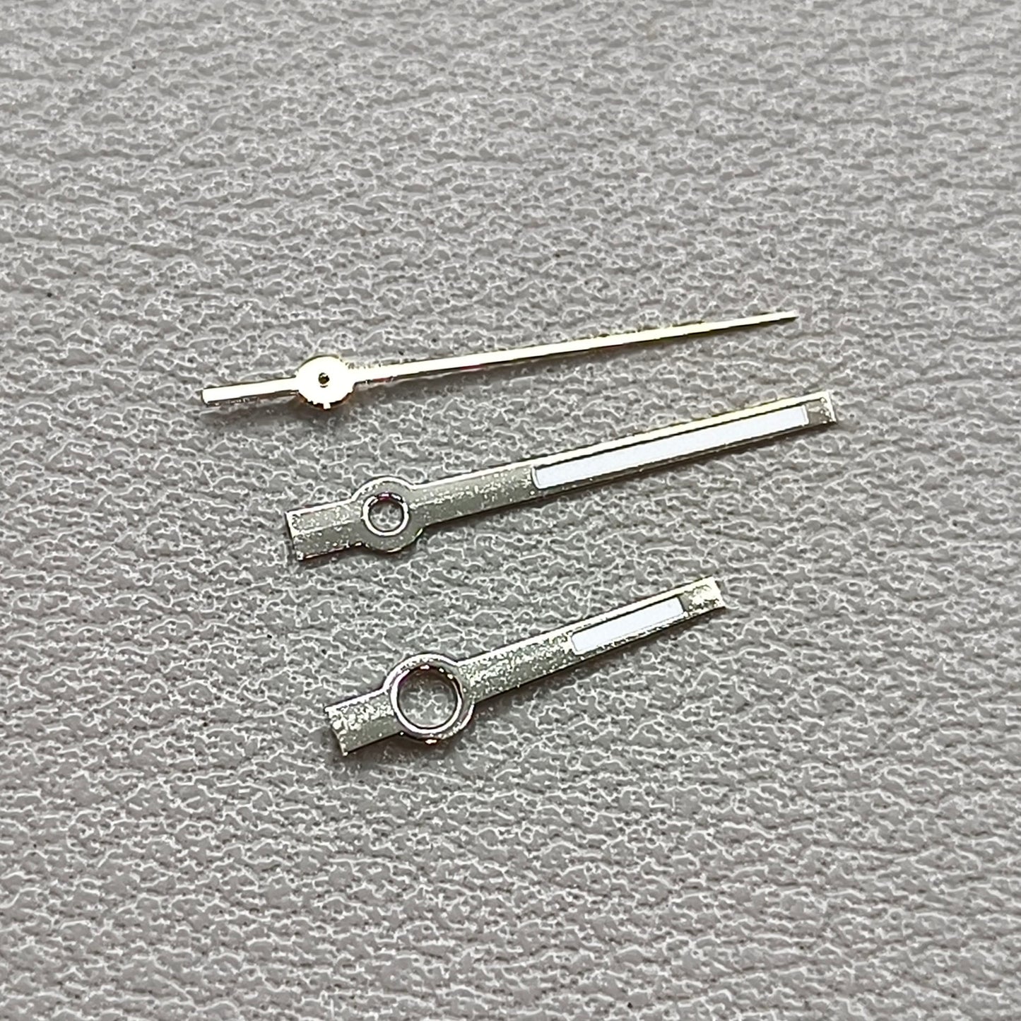 2 Sets Green Lume Silver Trim Dayjust Modified Watch Hands for Miyota 8285