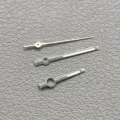 2 Sets Green Lume Silver Trim Dayjust Modified Watch Hands for Miyota 8285