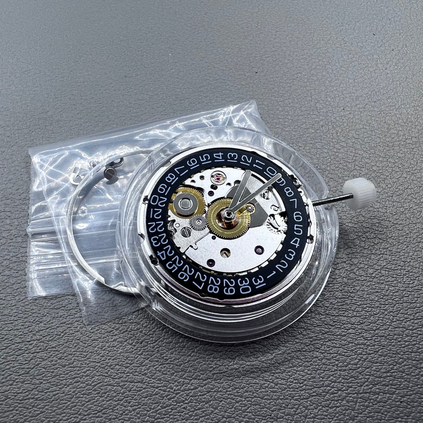 Black Dial Seagull 2824 Mechanical Movement Single Calendar@3