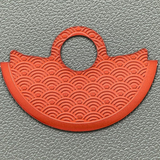 Red Wave Rotor Oscillating Weight Overlay Fit for NH35 NH36 7S26 4R35