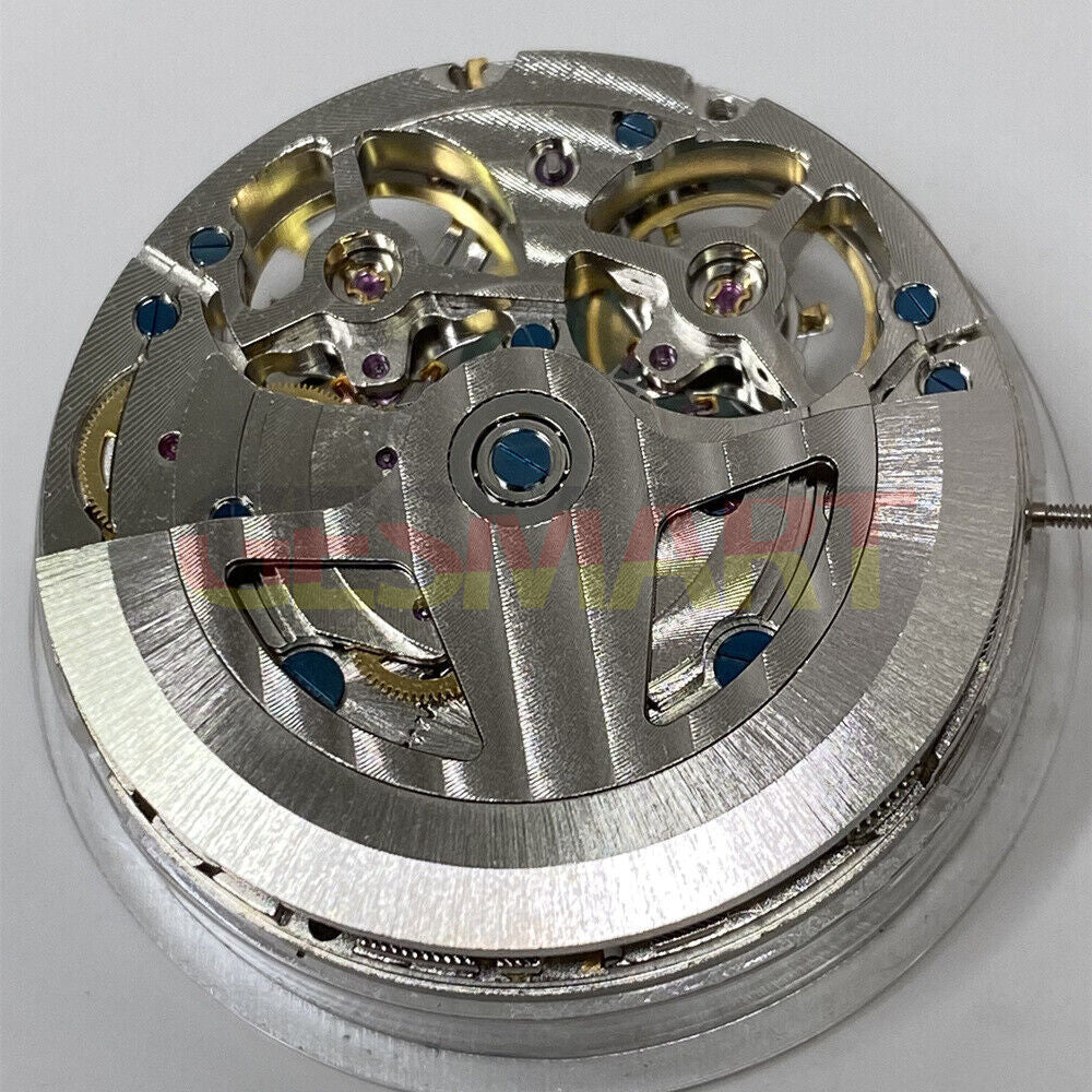 China Made multifunctional watch accessory featuring automatic mechanical movement and dual balance wheels for precise timekeeping.