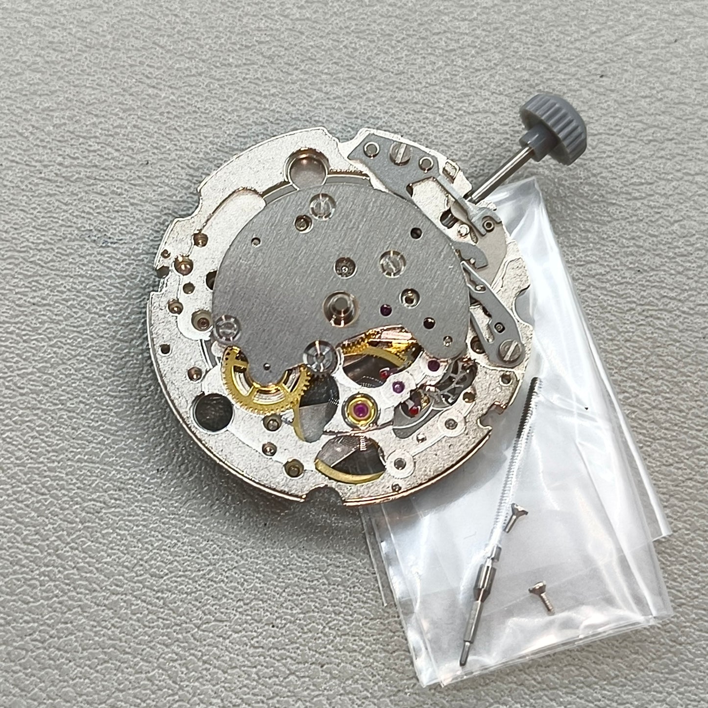Japan Miyota 82S7 Silver Plated Automatic Mechanical Movement