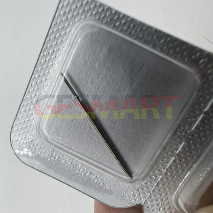 Swiss Made watch winding stem for ETA E61.111 movement, precision original replacement part.