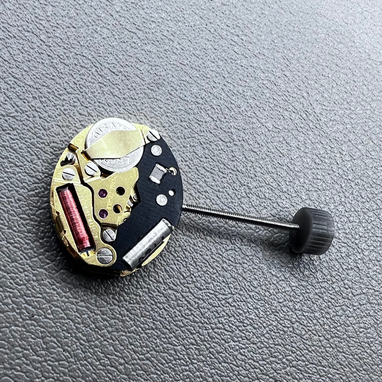 Swiss ETA 980.003 Quartz Movement Blue Circuit Board 2 Hands