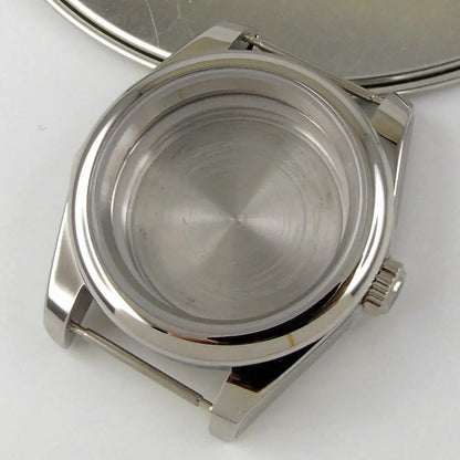Personalized 39mm Sapphire Glass Watch Case Fit NH35/36 ETA2836 2824 Miyota 8215