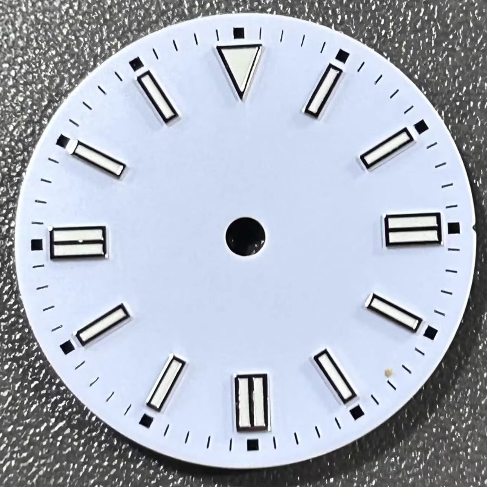 28.5mm Blue Lume Light Purple Watch Dial For ETA2836 2824 Miyota 8205 8215