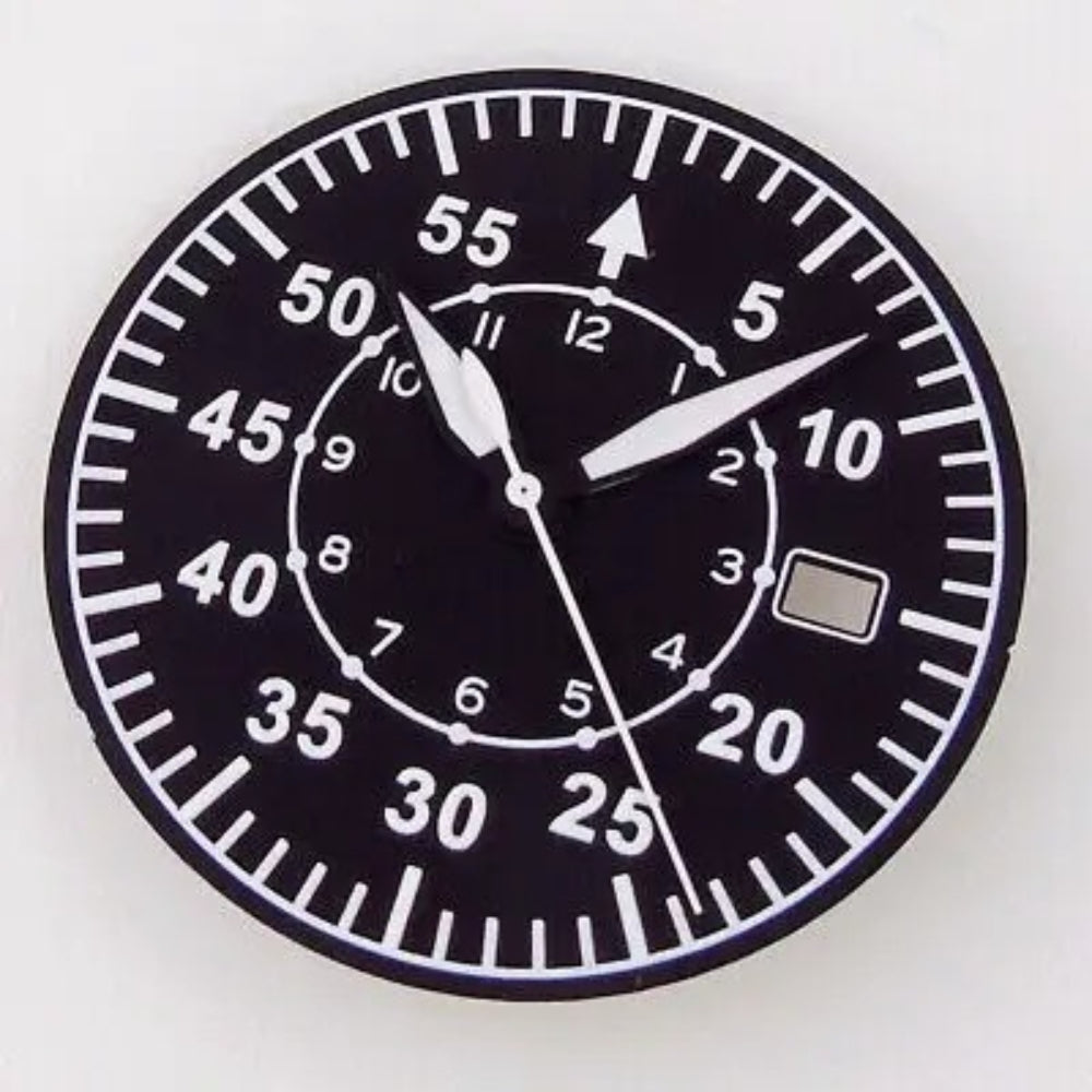 33.6mm Multicolor Watch Dial Fit For NH35AA NH36AA with Green Luminous Modified