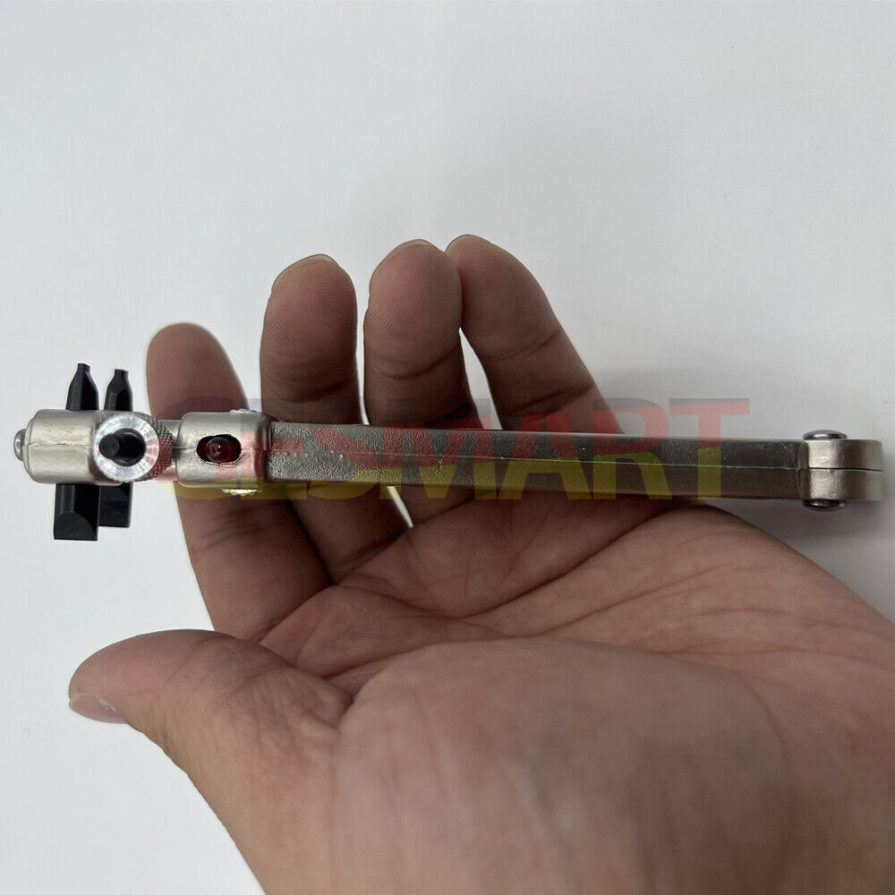 Watchmaker Pro adjustable wrench for opening screw back watch cases, precision repair tool.