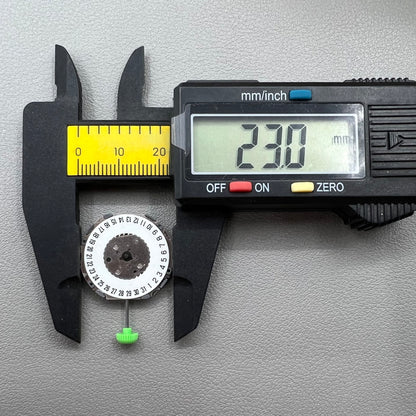 Japan Miyota 4U13 quartz watch movement showcasing 3 hands, date at 6, slim design for watch accessories.