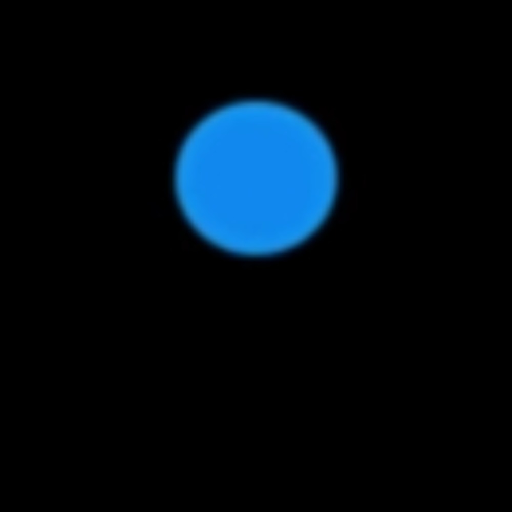 Blue luminous watch bezel beads set, 3pcs, for Submariner-style watch bezels, enhancing visibility and style.