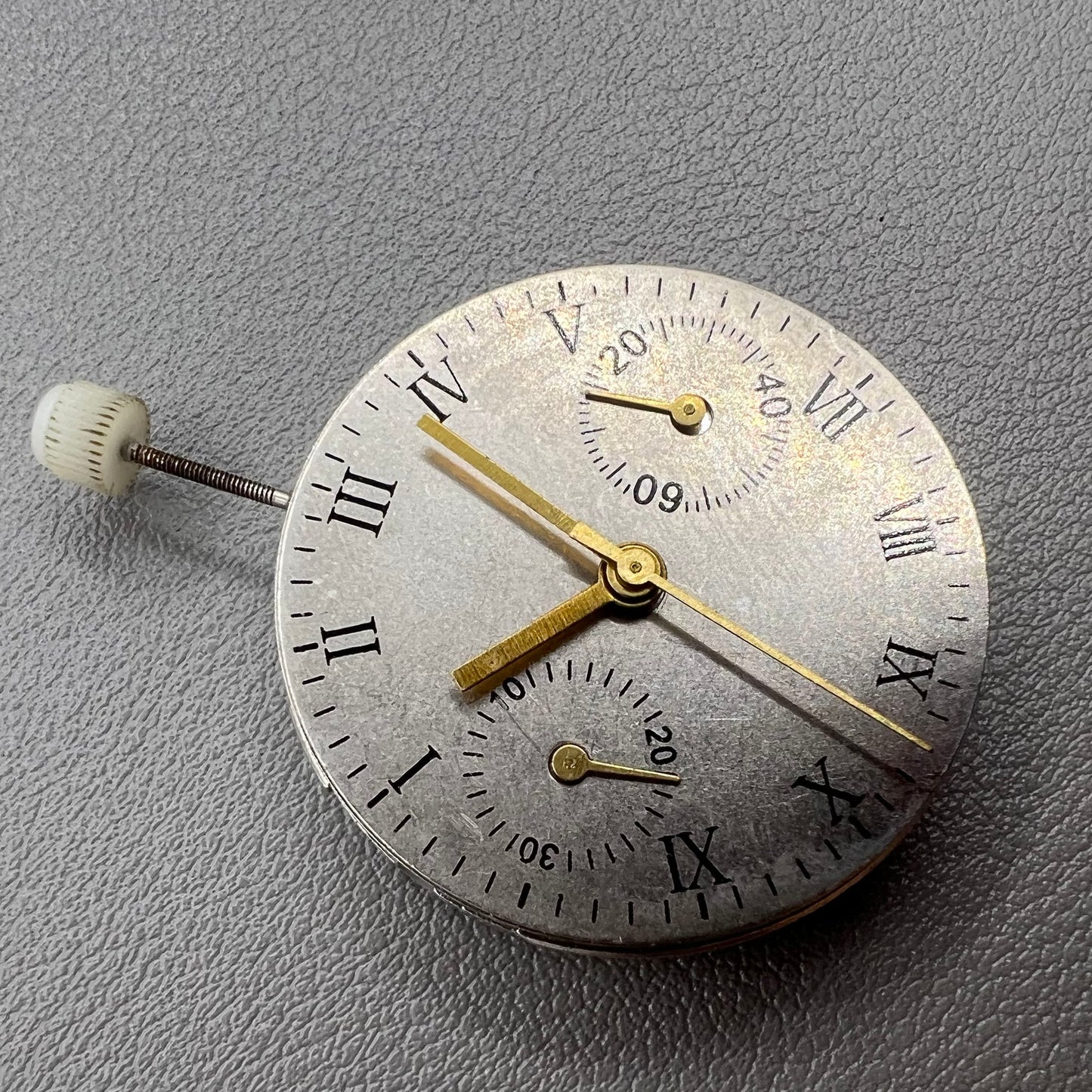 China 7750 Chronographenbewegung 2 Hände kleiner Sekunde @6 @12