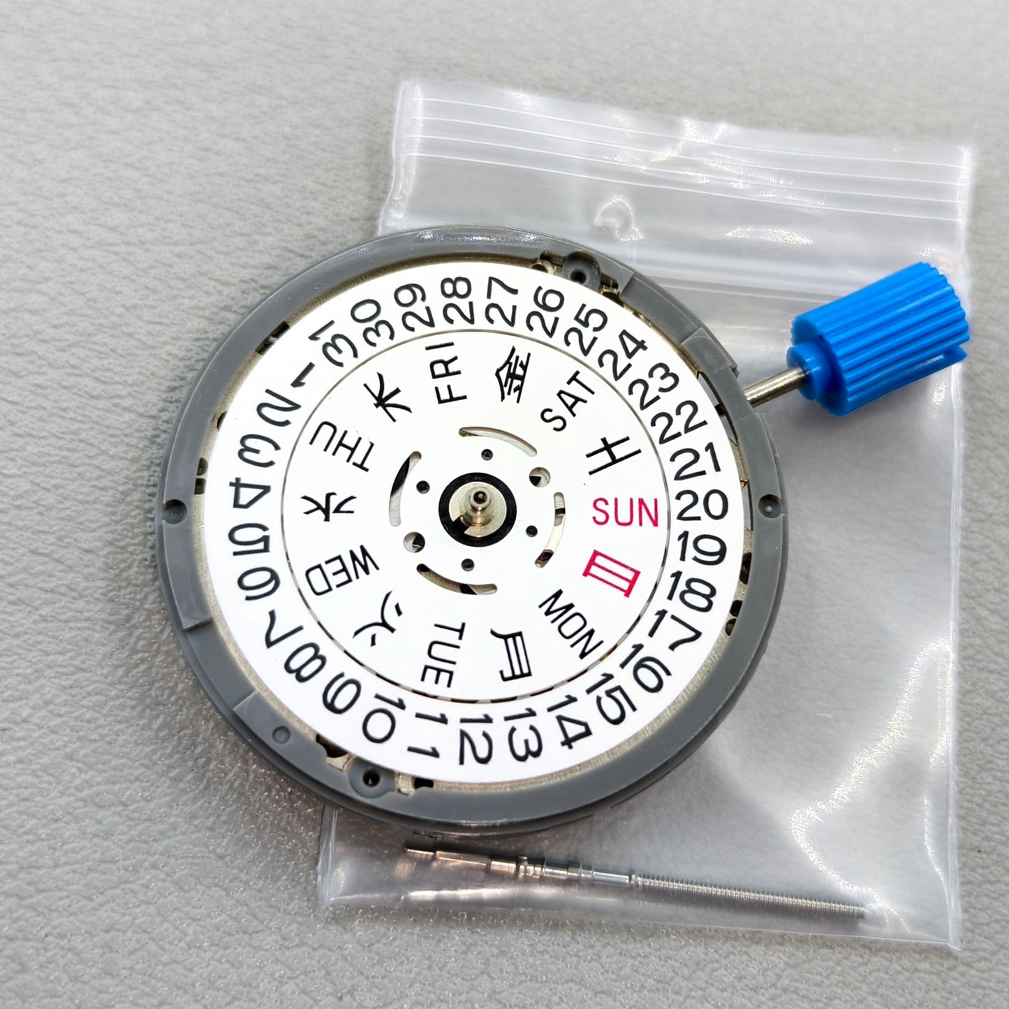 Seiko NH36 Automatic Mechanical Movement Japanese Date Dial Crown@3.0