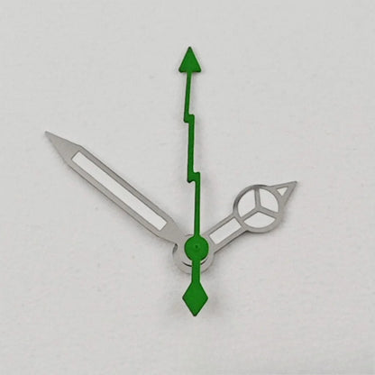 Lightning Second Hand SUB Hands Green Luminous for NH34 NH35 NH36 NH38 NH70