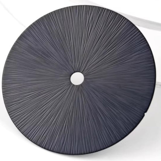 Black 28.5mm modified solar radiation pattern watch dial for Miyota 8215 8200 movement, sleek design.