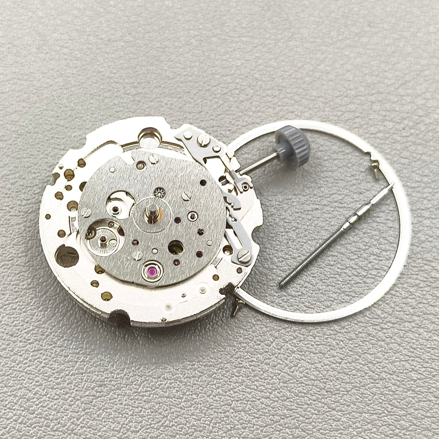 Japan Silver Hollow Miyota 8245 Automatic Mechanical Movement 2 Hands