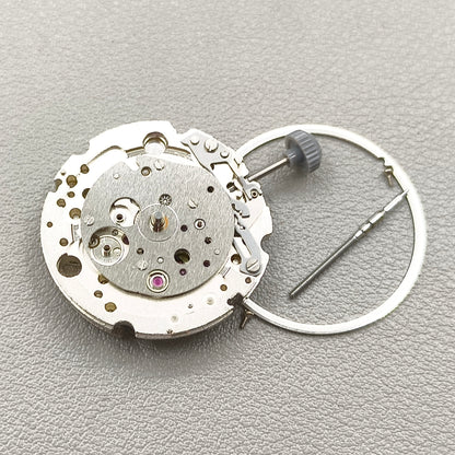 Japan Silver Hollow Miyota 8245 Automatic Mechanical Movement 2 Hands