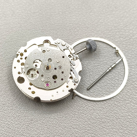 Japan Silver Hollow Miyota 8245 Automatic Mechanical Movement 2 Hands