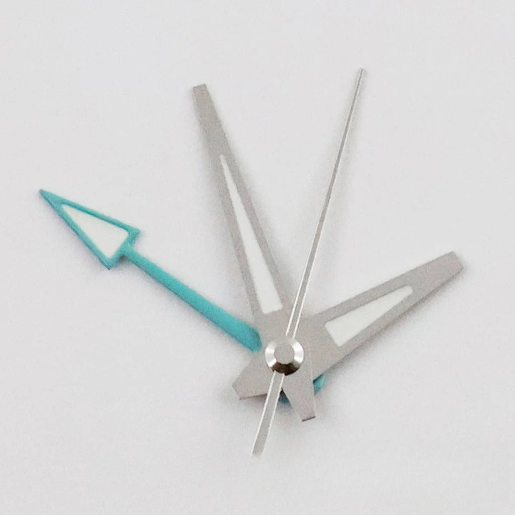 NH34 GMT GS 4Pins Green Luminous Multi-Color Watch Hands for NH35 NH34A 4R34