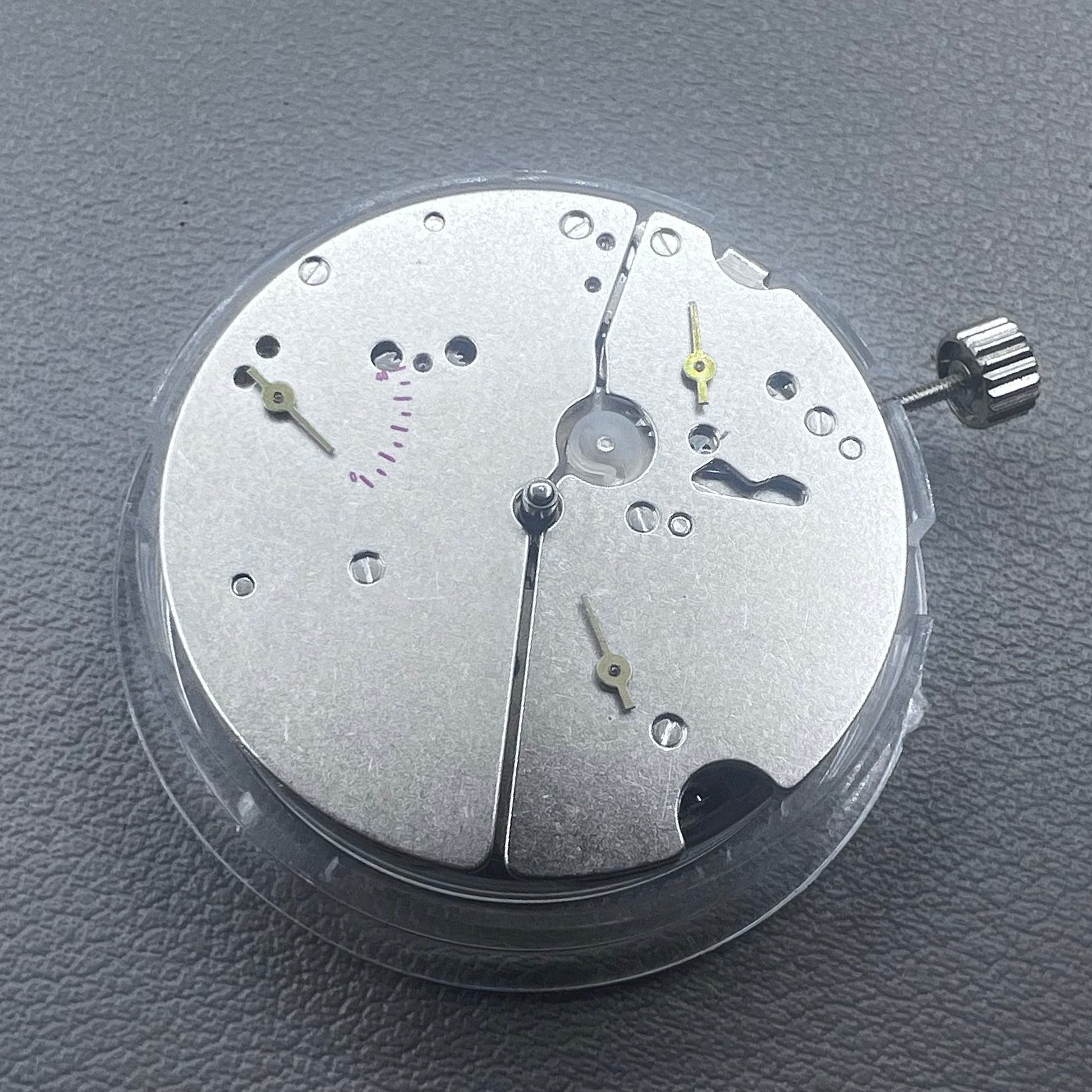 Tianjin T17 ST17 ultra-thin watch movement showcasing intricate automatic mechanical design.