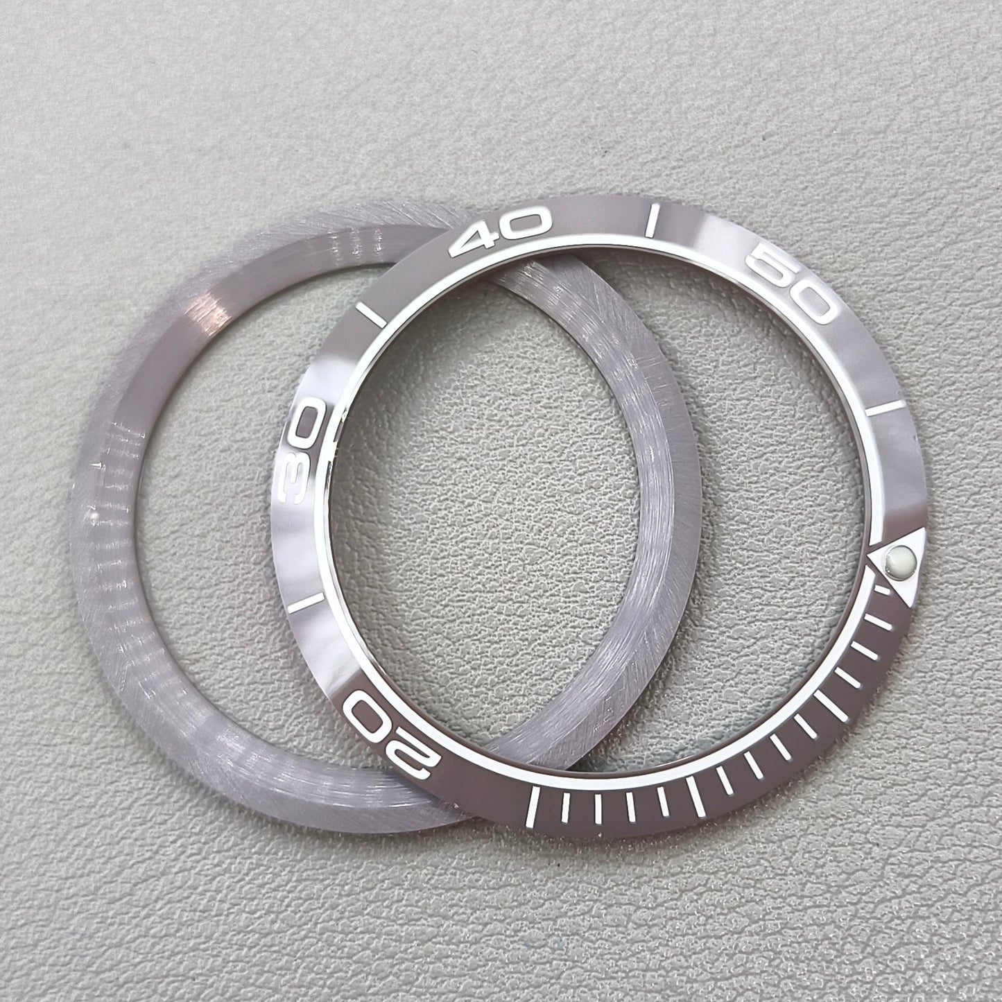 38mm/30.5mm Matte Brown Aluminium Watch Bezel Insert Watch