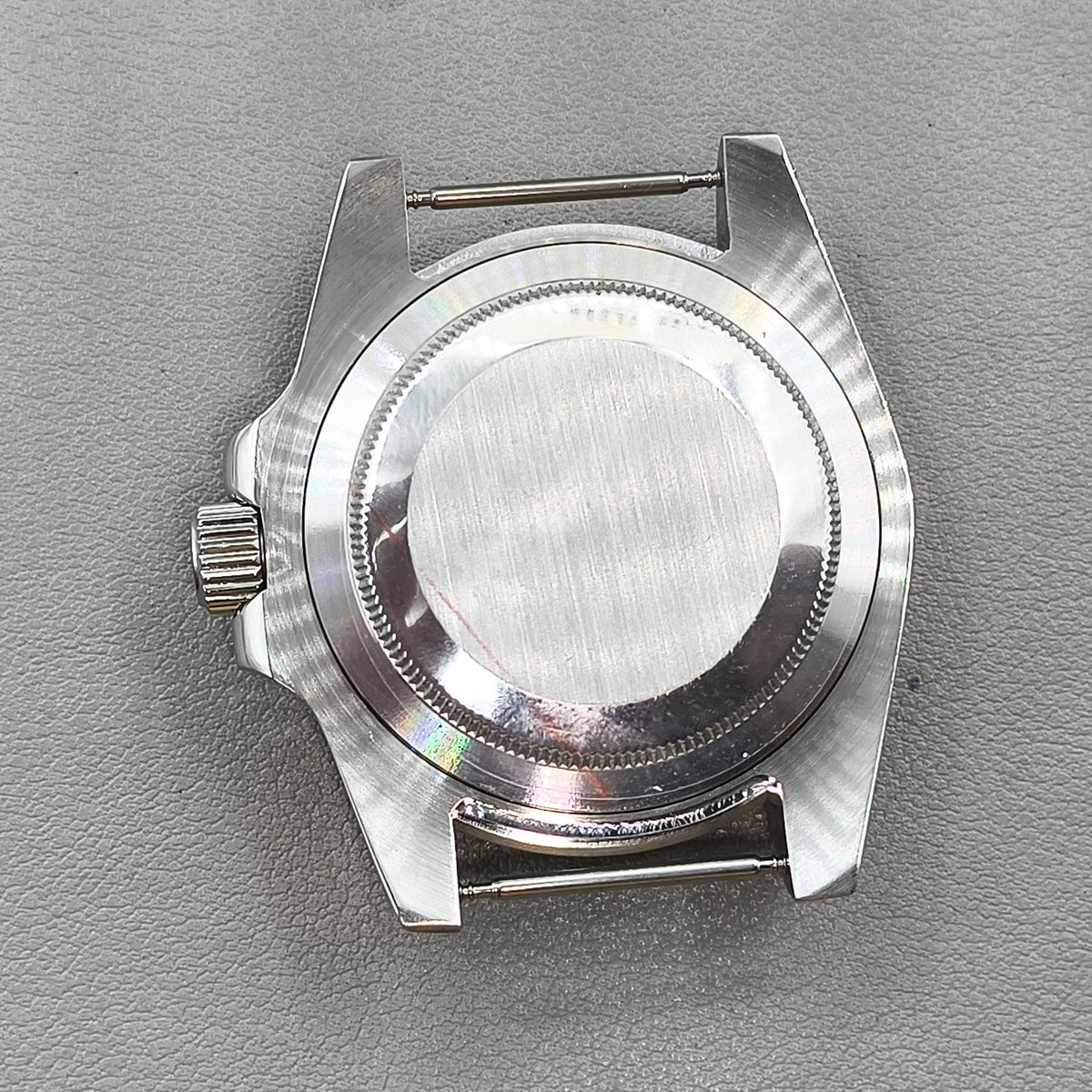 40mm SUB GMT Steel Watch Case for 2813/8215/2836/3804/8200 with Sapphire Glass