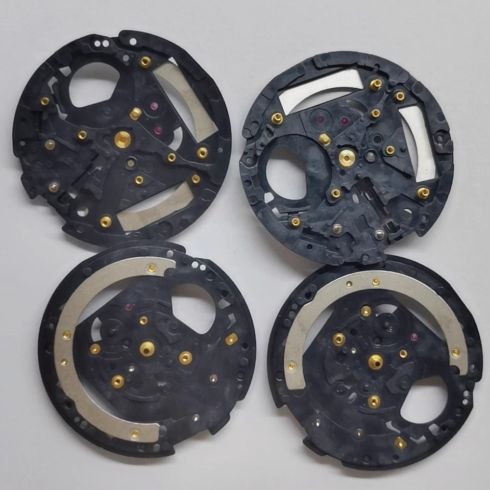 Original Seiko 5M62 quartz watch main wheel bridge, genuine part for 5M63 5M82 5M83A movements.