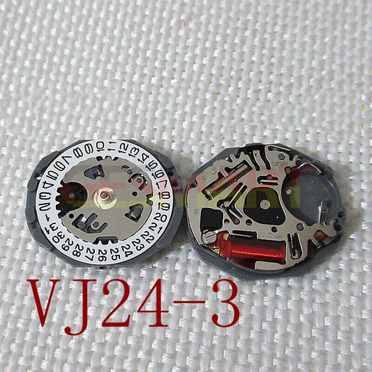 Hattori Epson TMI VJ24 VJ24B Watch Quartz Movement Date At 3/6 Japan Made