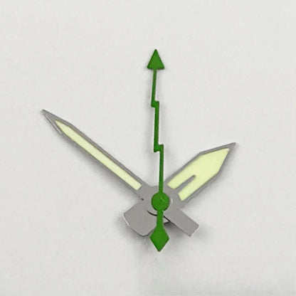 Lightning Second Hand C3 Green Luminous Watch Hands for NH35 NH36 NH38 NH39 NH70