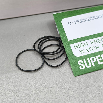 260 PIECES 1.0mm Thick 52 Sizes Waterproof O Ring Kit Watch Back Gasket Washers